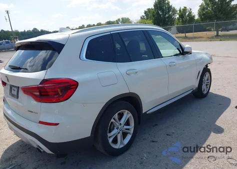 2020 BMW X3 xDrive30I z USA, uszkodzony, nr VIN 5UXTY5C02L9B50269